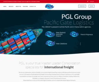 PGLNZ.com(YOUR MASTER LOADER CONSOLIDATION SPECIALISTS) Screenshot