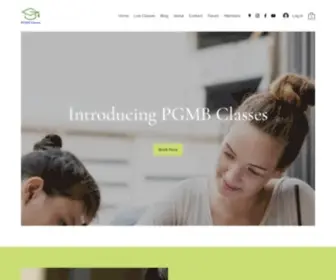 PGMBclasses.com(PGMB Classes) Screenshot