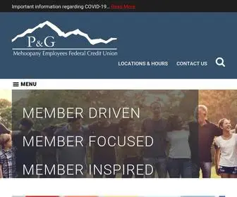 PGMfcu.org(MEMBER DRIVEN MEMBER FOCUSED MEMBER INSPIRED) Screenshot