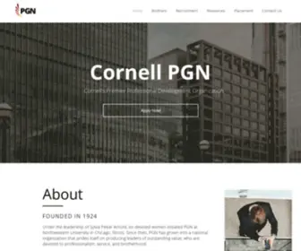 PGncornell.com(Cornell University) Screenshot