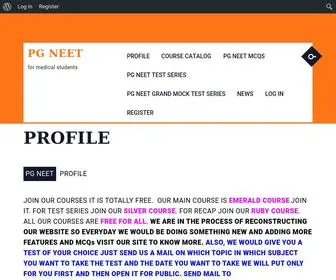 Pgneet.co(PG NEET) Screenshot