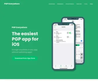 Pgpeverywhere.com(PGP Everywhere) Screenshot