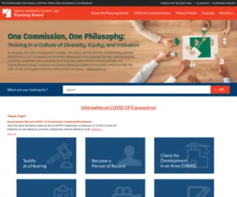 PGplanningboard.org(Prince George's County Planning Board) Screenshot