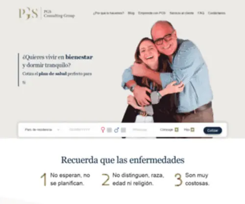 PGS-Consulting.com(Agencia Internacional de Seguros) Screenshot