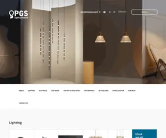 PGS.com.cy(PGS Lighting Electrical) Screenshot