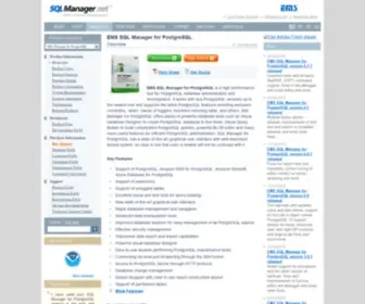 PGSQlmanager.com(SQL Manager for PostgreSQL) Screenshot