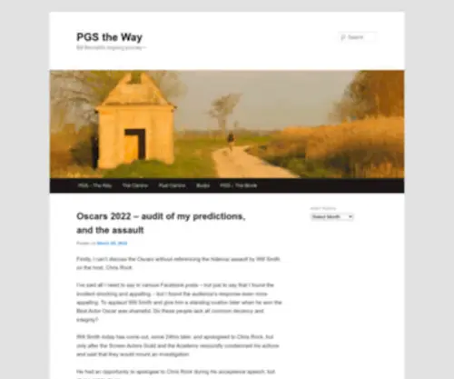 PGStheway.com(A blog by Bill Bennett) Screenshot