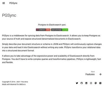 PGSYNC.com(PGSync) Screenshot