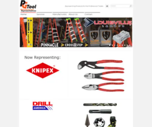 Pgtool.com(PG Tool Sales Agency LLC) Screenshot