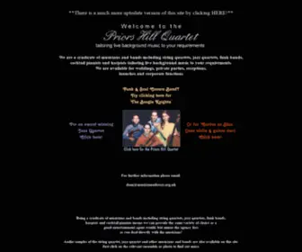 PH-Quartet.co.uk(Musicians) Screenshot