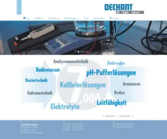 PH-Redox-Leitwert.de(PH Redox Leitwert) Screenshot