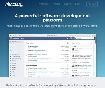 Phacility.com(Phacility) Screenshot