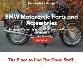 Phactoryphil.com(BMW Motorcycle Parts and Literature) Screenshot