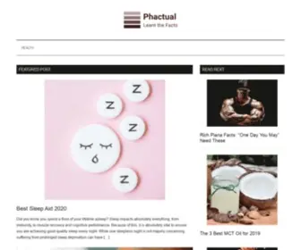 Phactual.com(Welcome to) Screenshot