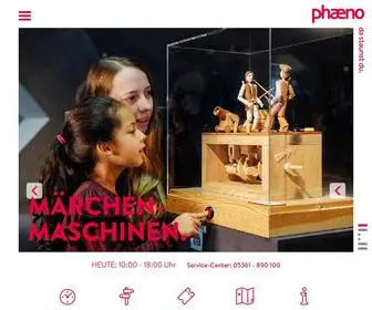 Phaeno.de(Phaeno) Screenshot