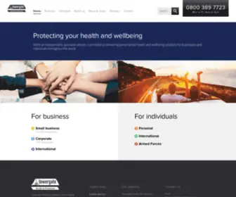 Phahealth.co.uk(Towergate Health & Protection) Screenshot