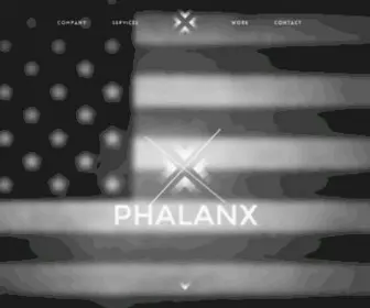 Phalanxstudios.com(Twin Cities) Screenshot