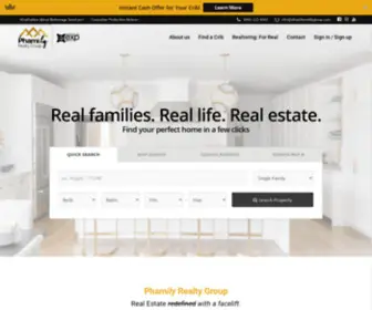 Phamilyrealtygroup.com(Phamily Realty Group) Screenshot