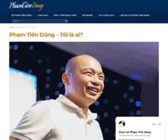 Phamtiendung.com(Phạm Tiến Dũng) Screenshot