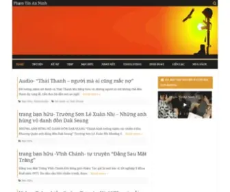 Phamtinanninh.com(Phạm Tín An Ninh) Screenshot