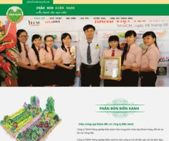 Phanbondienxanh.com(Trang ch) Screenshot