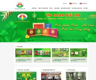 Phanbonquelam.com(Phân bón Quế Lâm) Screenshot