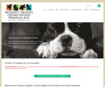 Phanimalhospital.com(Expert care for Brooklyn's pets. Our goal) Screenshot