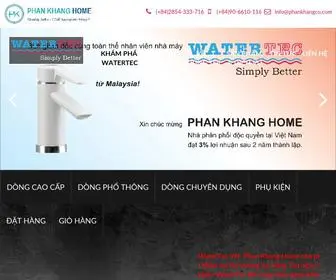 Phankhangco.com(Phan Khang Ho Co) Screenshot