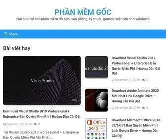 PhanmemGoc.com(Phần Mềm Gốc) Screenshot