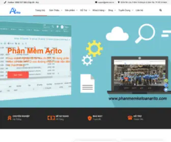 Phanmemketoanarito.com(Phanmemketoanarito) Screenshot