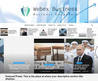 Phanphoichungcuhanoimoi.xyz(Webex Business) Screenshot