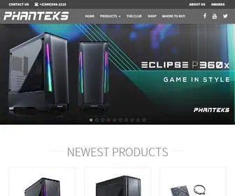 Phanteks.com(Phanteks Innovative Computer Hardware Design) Screenshot