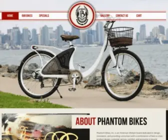 Phantom-Bikes.com(Bicycles With Attitude) Screenshot