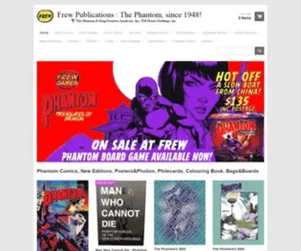 Phantomcomic.com.au(Phantom Comics) Screenshot