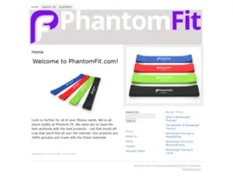 Phantomfit.com(Phantomfit) Screenshot