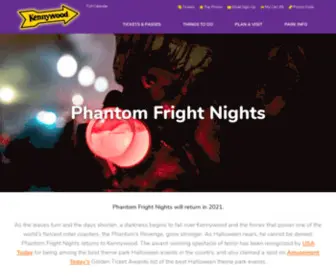 Phantomfrightnights.com(Phantom Fall Fest) Screenshot