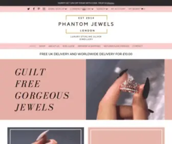 Phantomjewels.co.uk(Phantom Jewels) Screenshot
