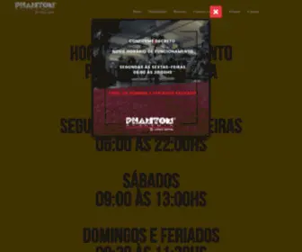 Phantomlamerica.com.br(Bento gonçalves) Screenshot