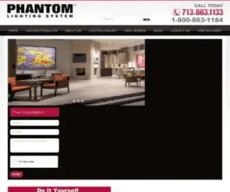 Phantomlighting.com(Art Lighting Fixtures) Screenshot