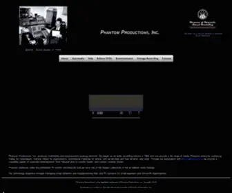 Phantomprod.com(Phantom Productions Inc) Screenshot