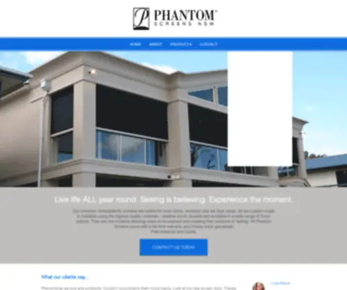 Phantomscreensnsw.com(Phantom) Screenshot