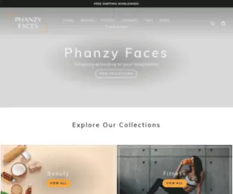 Phanzyfaces.com(PHANZY FACES) Screenshot