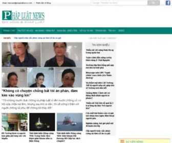 Phapluatnews.com(WordPress) Screenshot