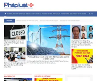Phapluatplus.vn(Pháp Luật Plus) Screenshot