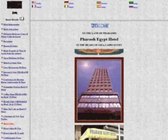 Pharaohegypt.com(Pharaoh Egypt Hotel) Screenshot