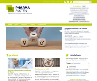 Pharma-Fakten.de(Pharma Fakten) Screenshot