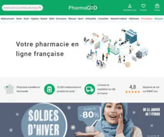 Pharma-GDD.com(Pharmacie en ligne & parapharmacie en ligne France) Screenshot