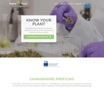 Pharma-Lab.eu(Cannabis Testing Laboratory) Screenshot