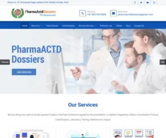 Pharmaactddossiers.com(Dossier) Screenshot