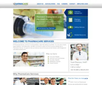 Pharmacareservices.com(PharmaCare Services) Screenshot